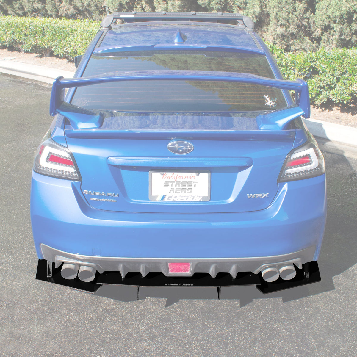 2015-2021 Subaru Impreza Wrx - Rear Diffuser Aerodynamics
