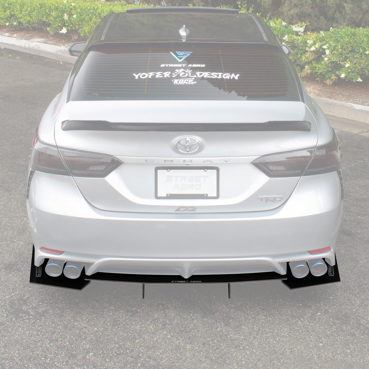 2018-2023 Toyota Camry Se - Rear Diffuser Aerodynamics