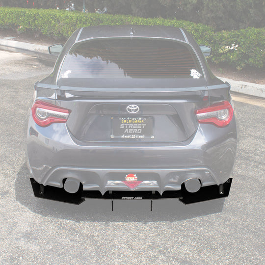 2017-2021 Toyota 86 - Rear Diffuser Aerodynamics