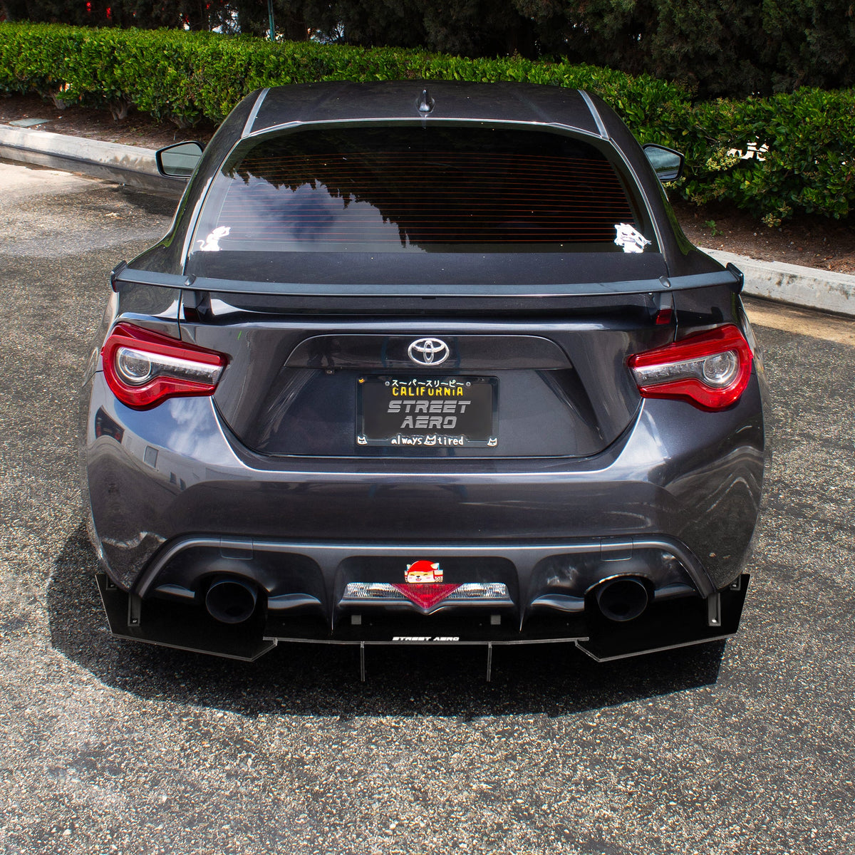 2017-2021 Toyota 86 - Rear Diffuser Aerodynamics