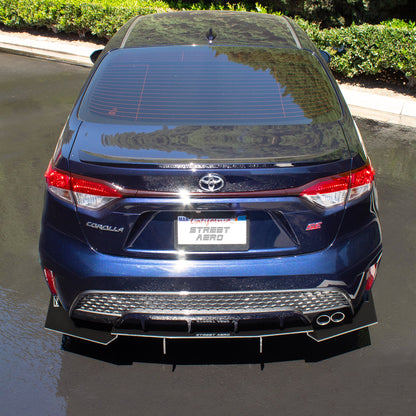 2020-2022 Toyota Corolla Se - Rear Diffuser Aerodynamics