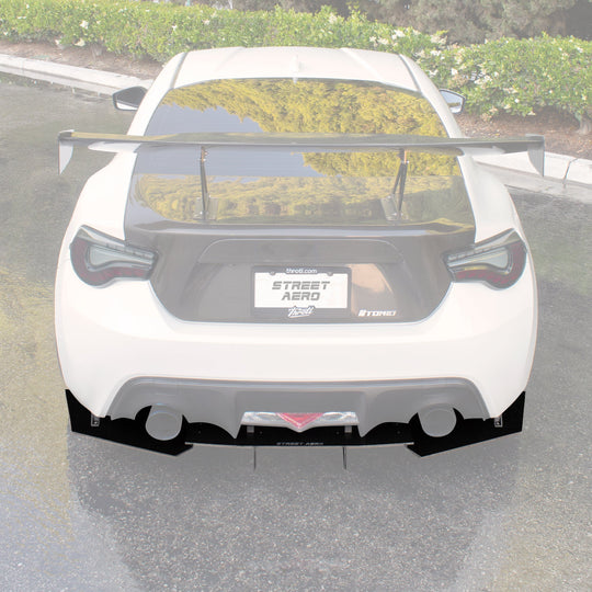 2013-2016 Scion Frs & 2013-2021 Subaru Brz - Rear Diffuser Aerodynamics